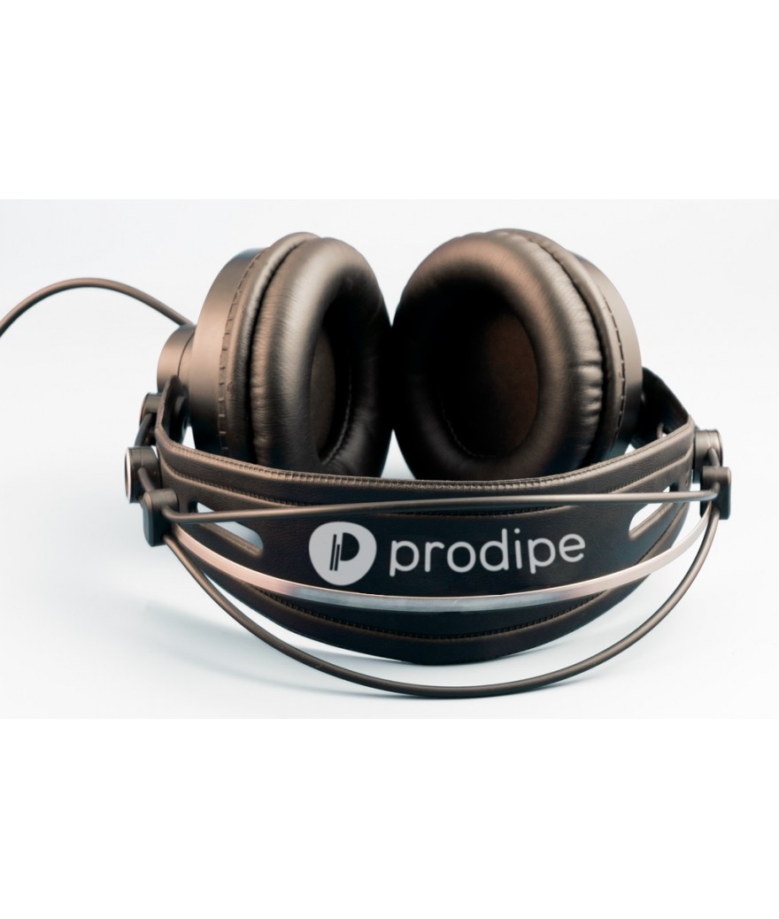 Casque Studio Prodipe 3000W - Fermé, Blanc, écouteurs 40mm, Câble 3m Avec Adaptateur 6.3mm