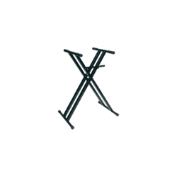 Stand clavier X double - noir