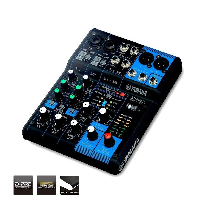 CONSOLE ANALOGIQUE MG06X