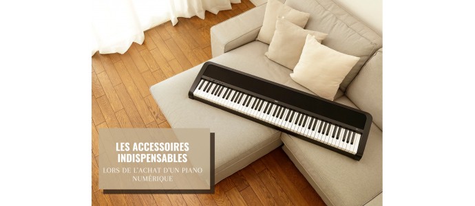 Les accessoires indispensables lors de l'achat d'un piano numérique